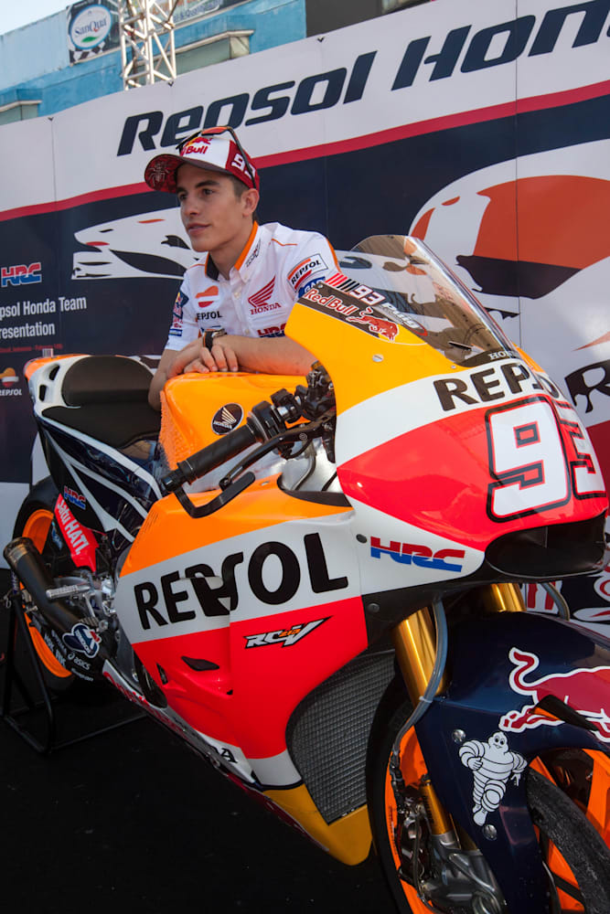 Repsol Honda Present The 16 Rc213v