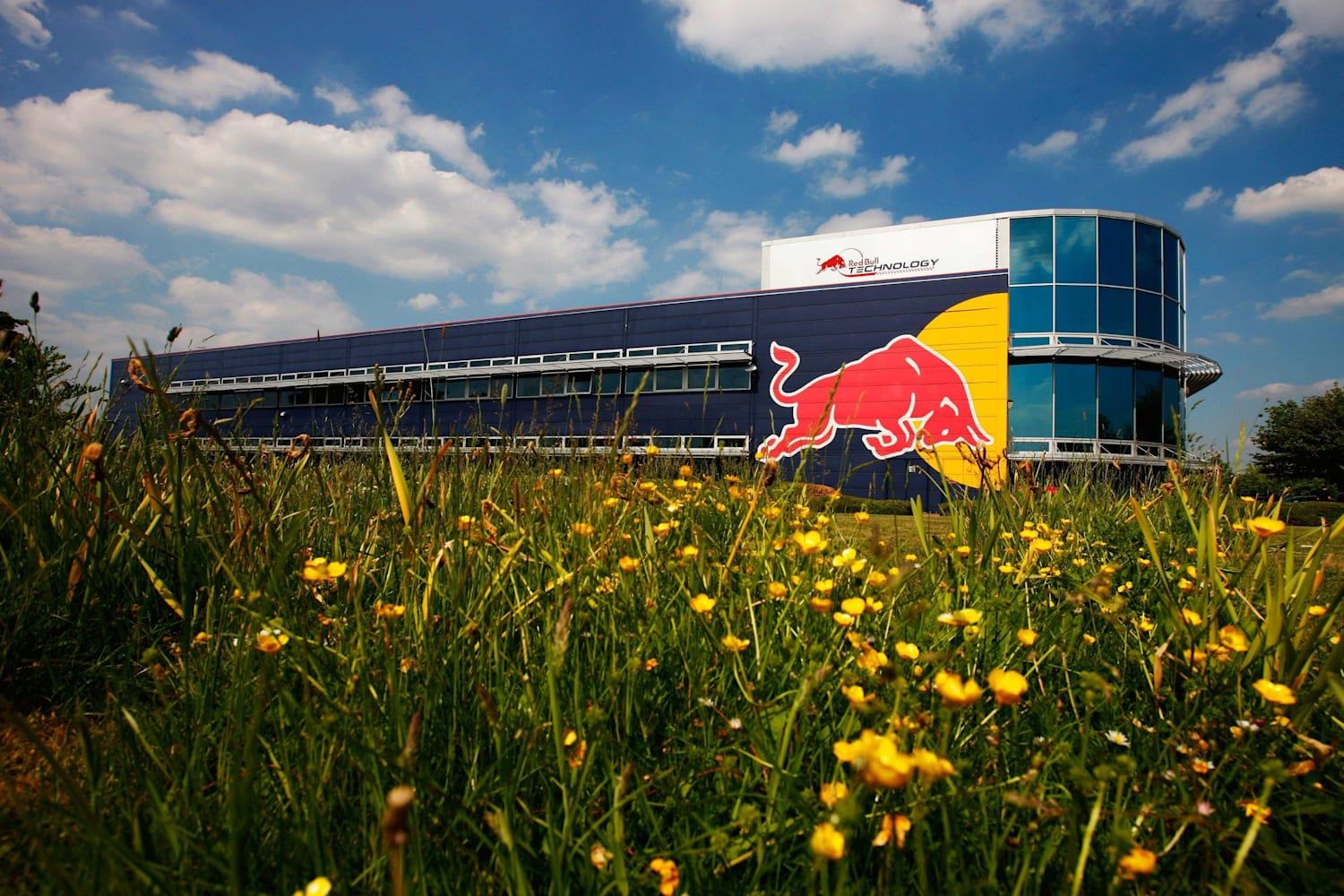 scenes at the red bull racing factory