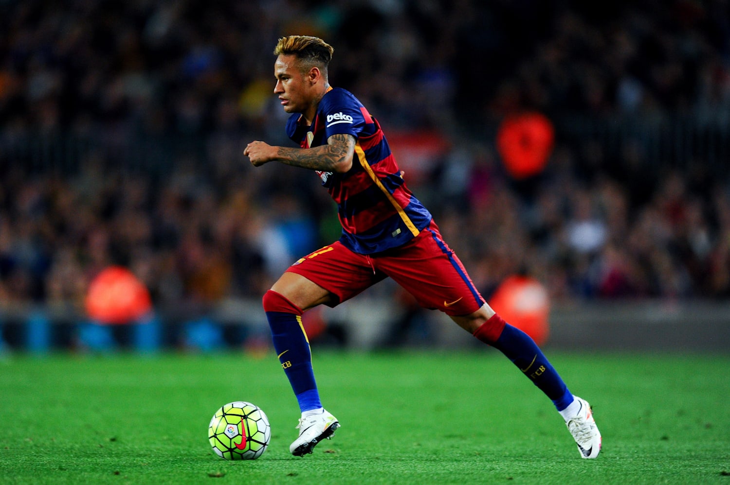 neymar with ball