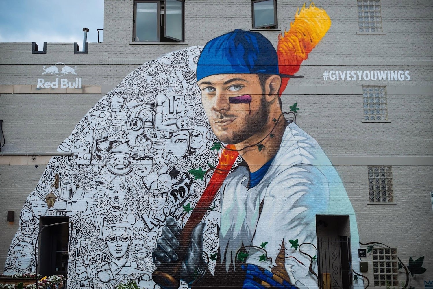 Kris Bryant Canvas Print Chicago Cubs Wall Art Sports Art 