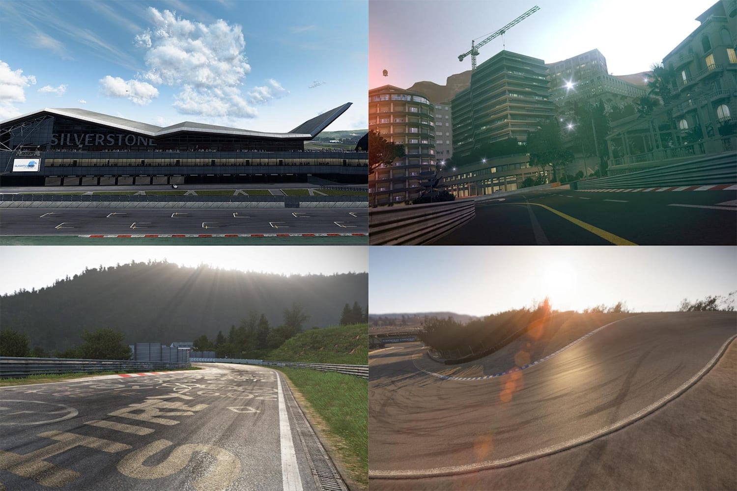 The seven best race tracks you can only drive in games