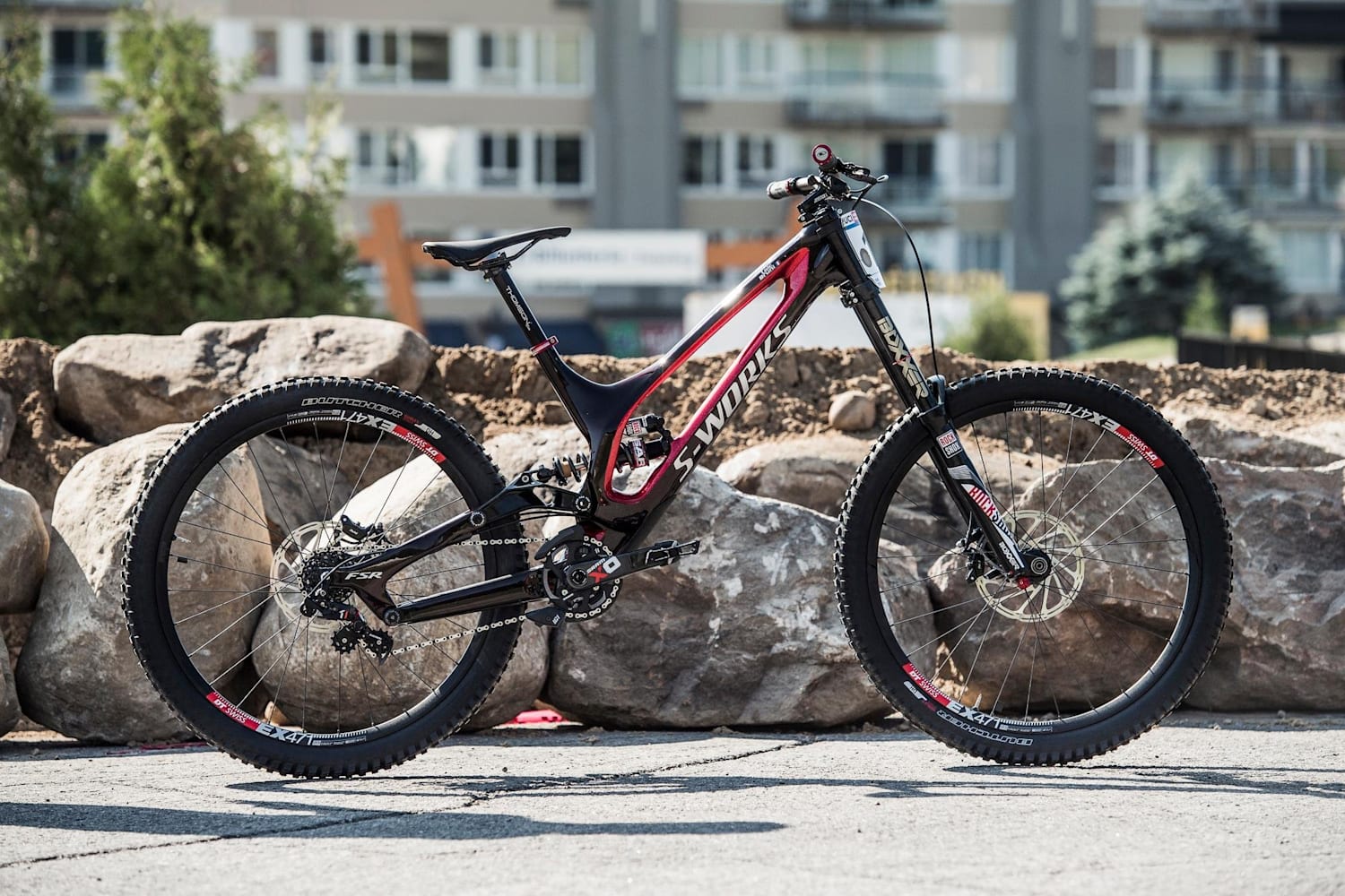 S works shop downhill bike