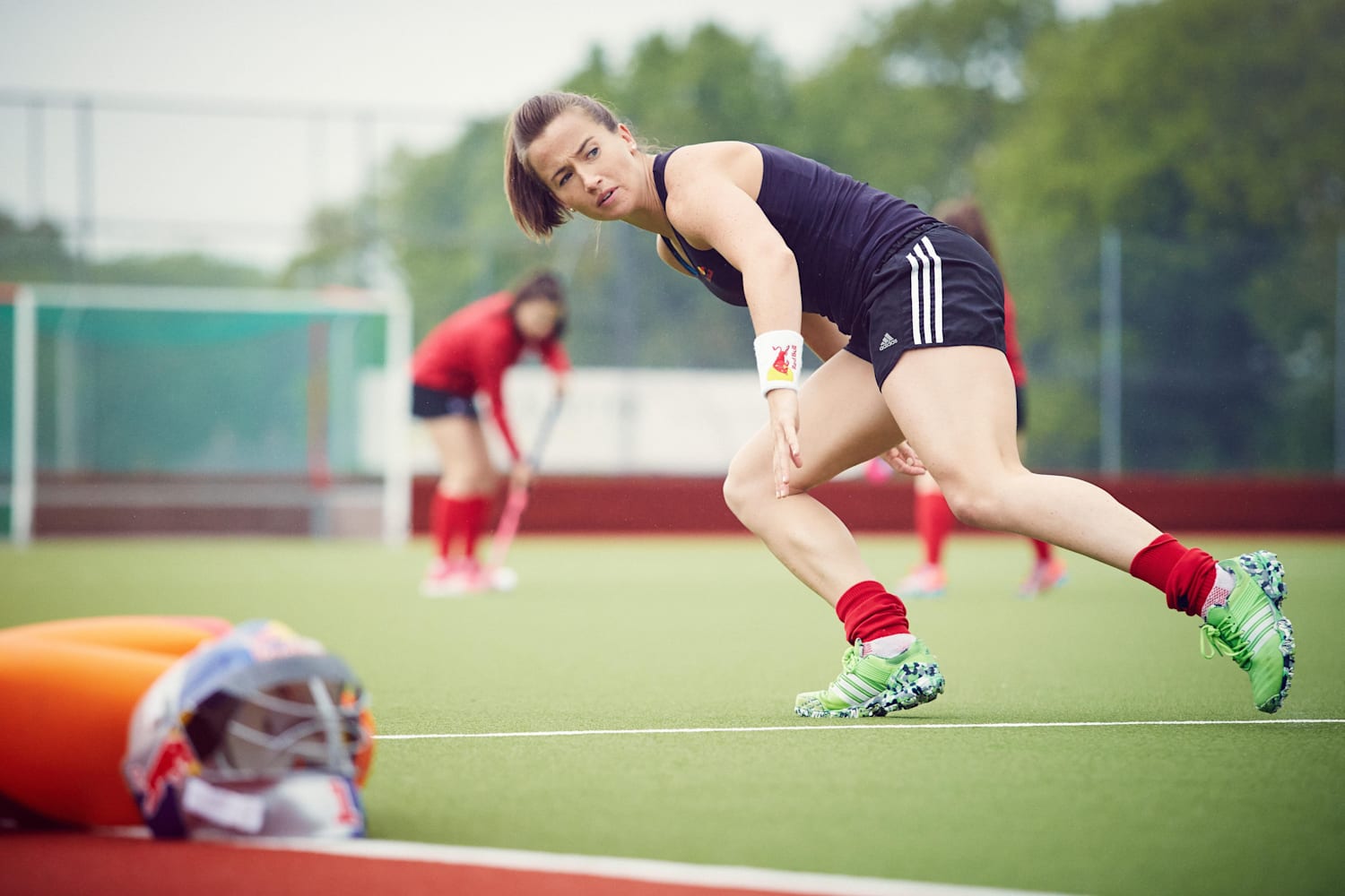 So who wants to be a field hockey goalie?