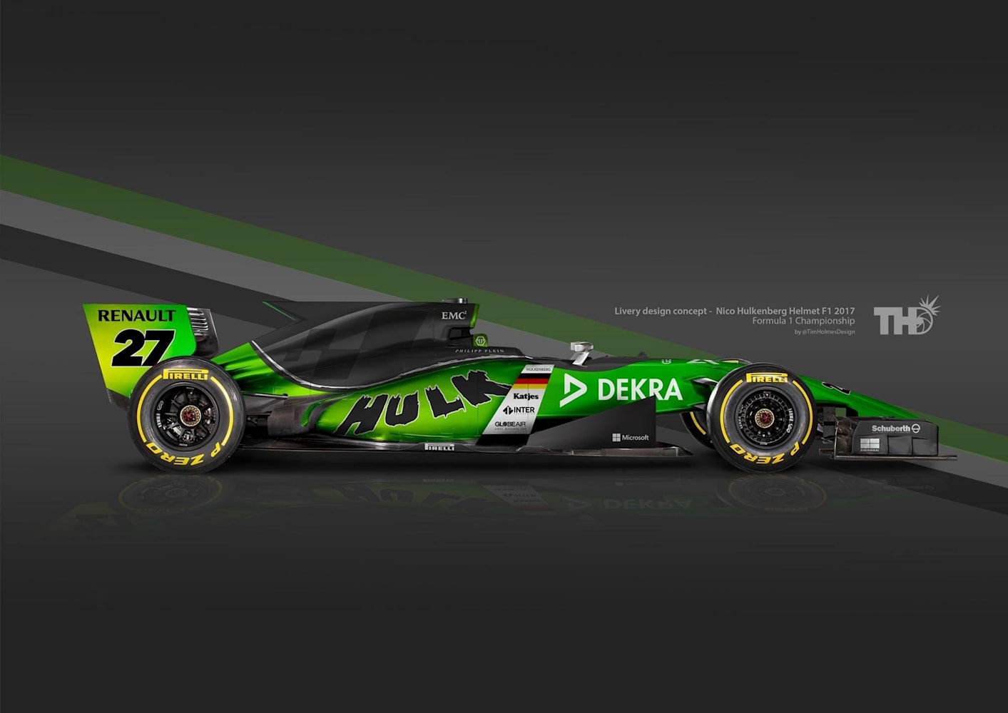 ヘルメットデザインから生まれたf1マシンカラーリング Motorsports