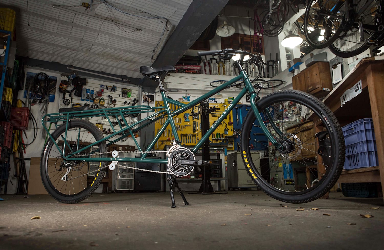 Bike Frankenstein Cargueira Bornia Cox Cycles Red Bull