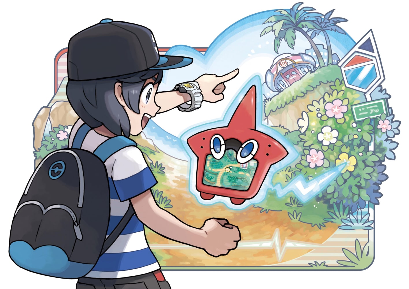 How to Use a Poké Ride Pokémon in Pokémon Sun and Moon: 4 Steps