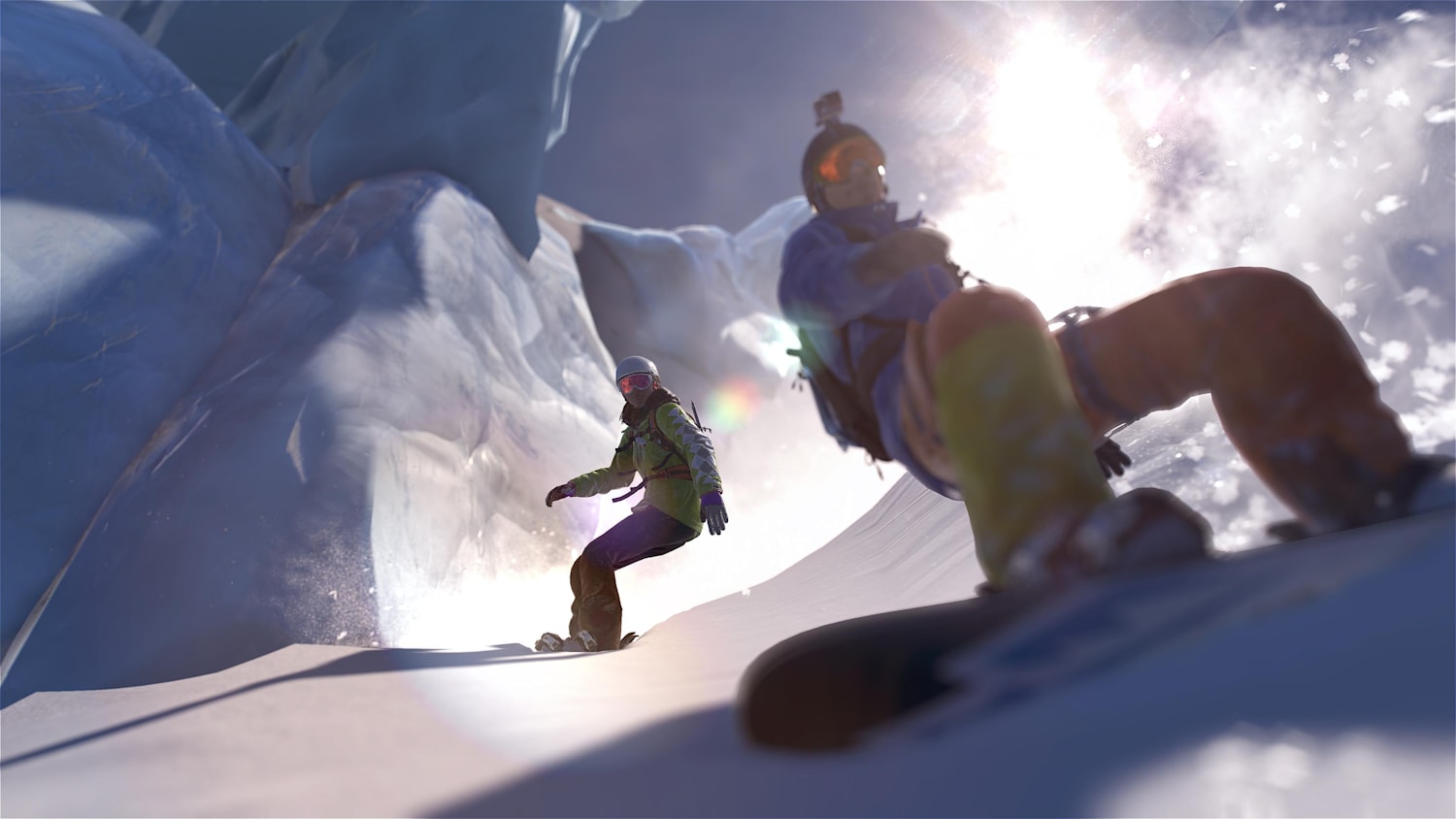 Steep Ubisoft Video Game Interview Red Bull Snow