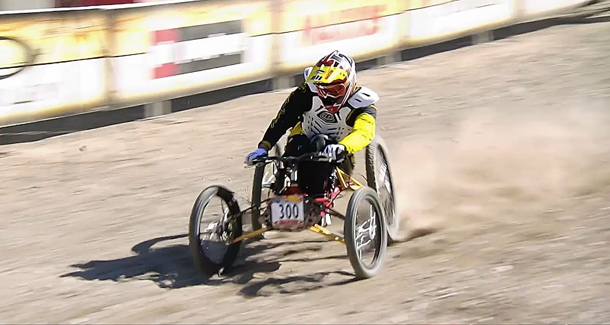 Four wheels mountain biking discount