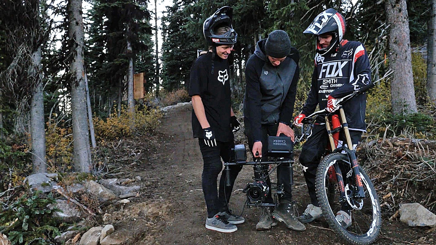 pov ride along on mega jump trail rhythm video