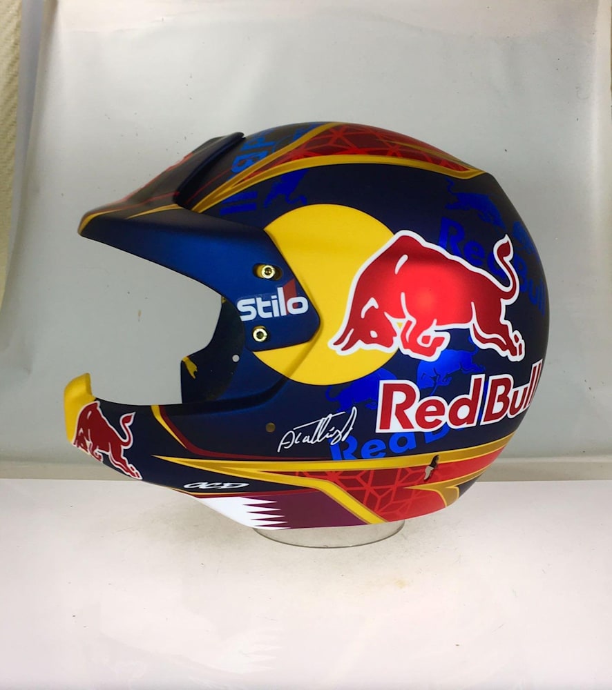 Rally helmet design best sale