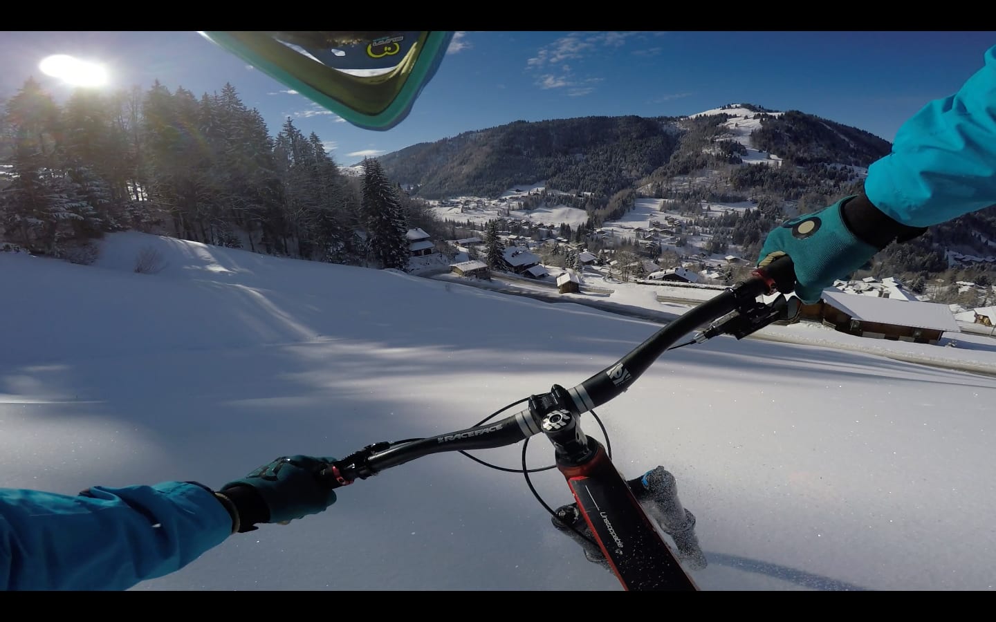 Vtt dans clearance la neige