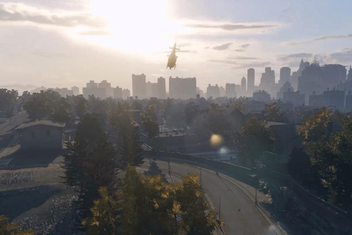 GTA 3's Liberty City Map in GTA 5 