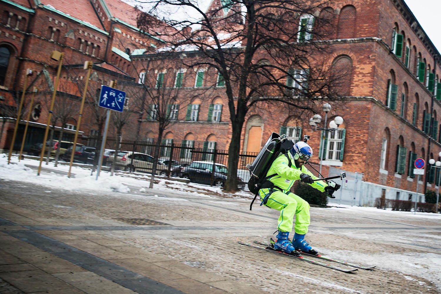 Making Of The Filip Flisar Ski Jetpack Stunt Video