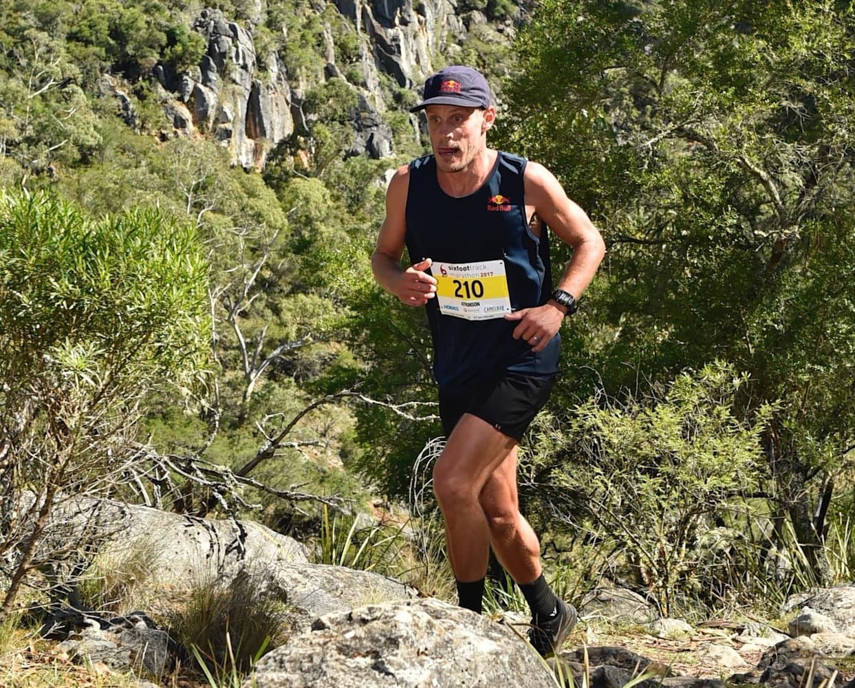 Red bull trail running top
