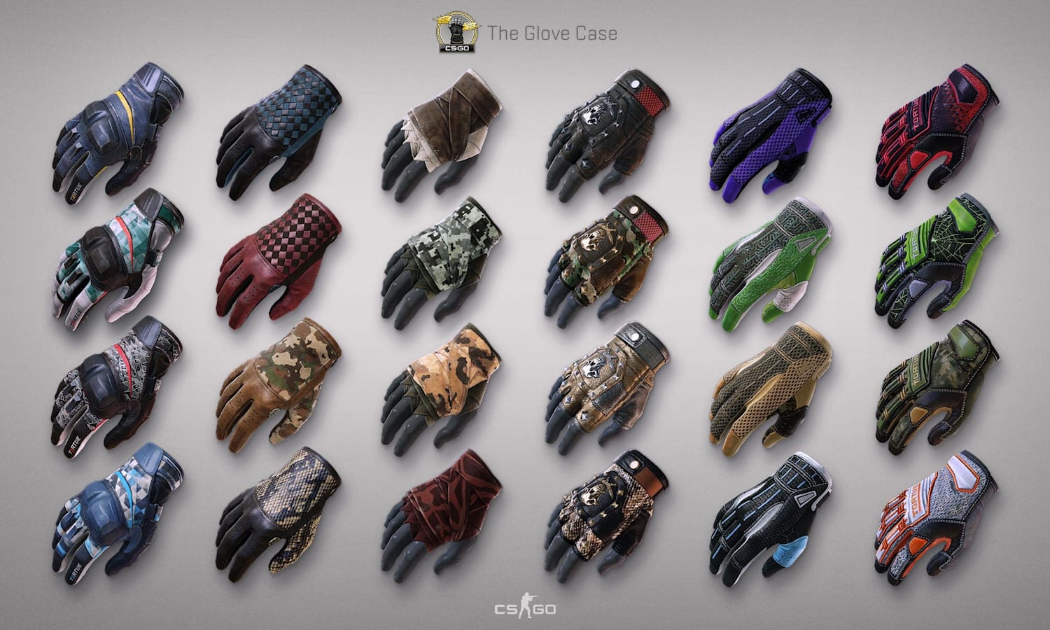 Glove hotsell case gloves