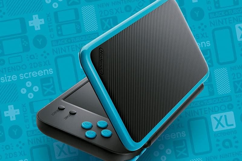 The 2DS XL here - and this is you need one