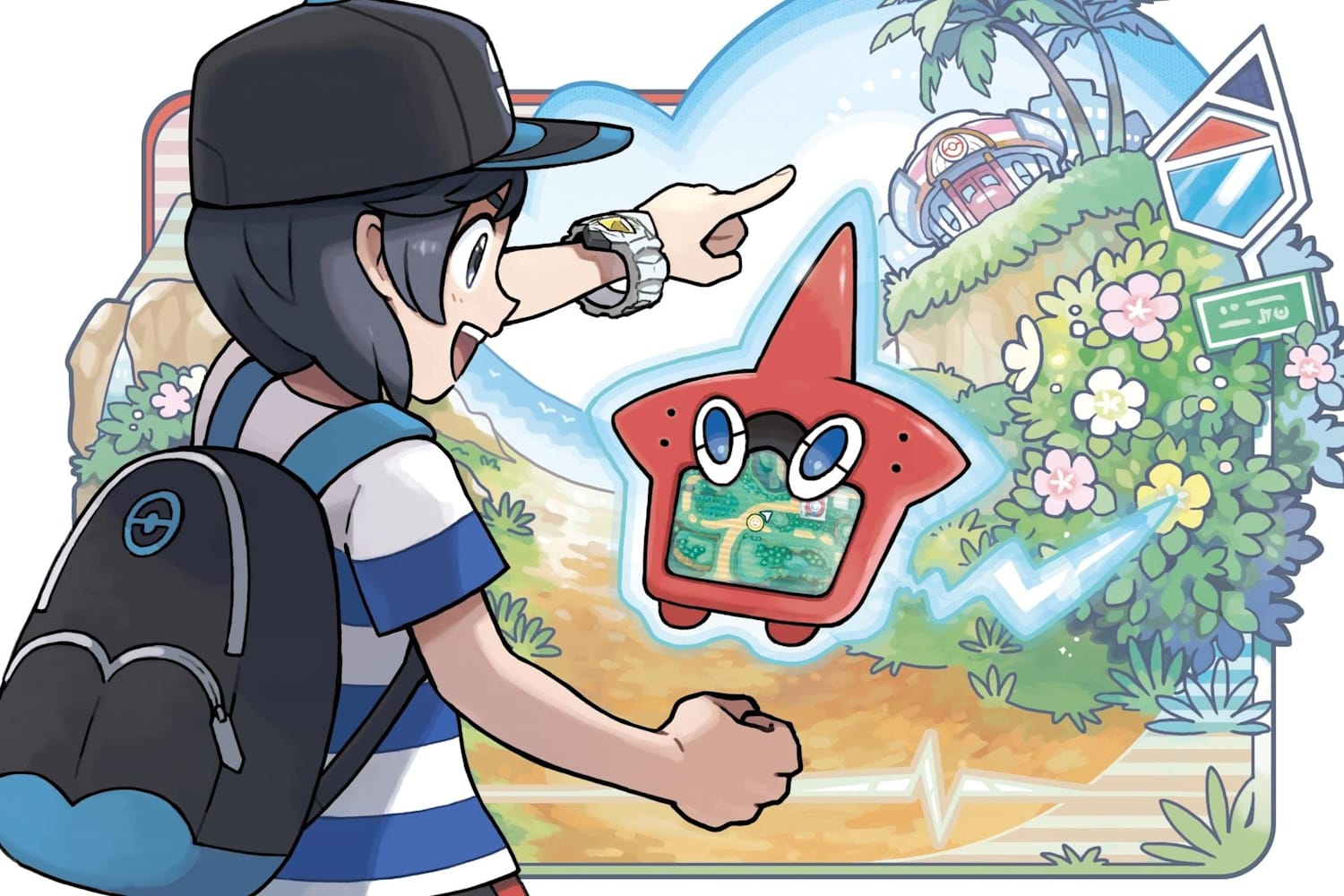 Personagens do Anime Pokémon Sun e Moon e mais