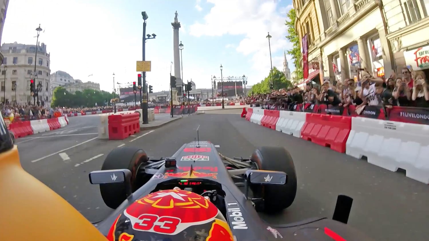 Max Verstappen at F1 Live in London