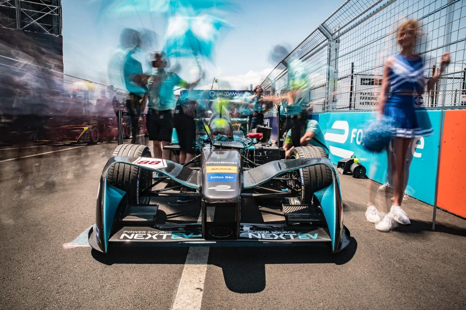 Auto Racing Drives Toward An Electric Future In Formula-E : NPR