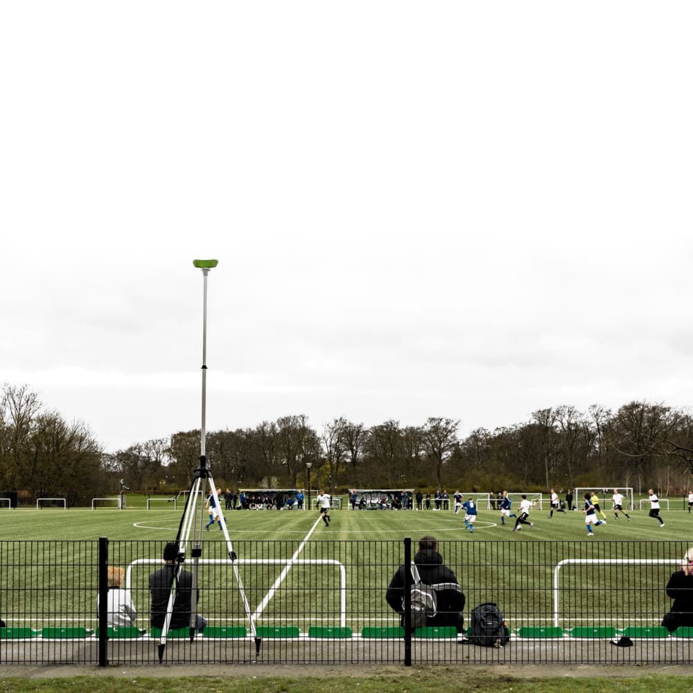 サッカーの試合を自動録画するaiカメラ