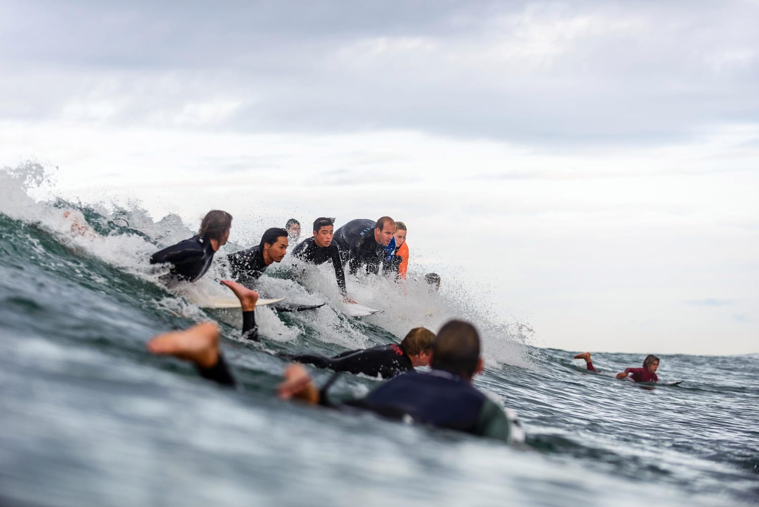 California Surf Spot Insane Trestles Crowds Red Bull