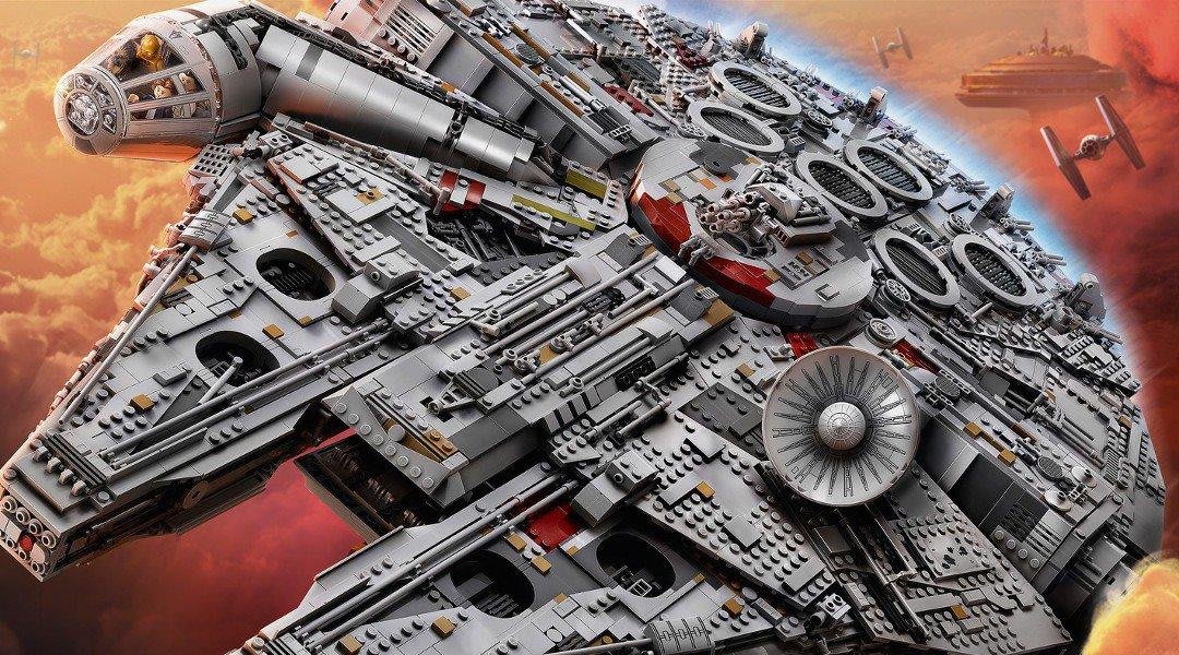 A Millennium Falcon de 7.500 pe as