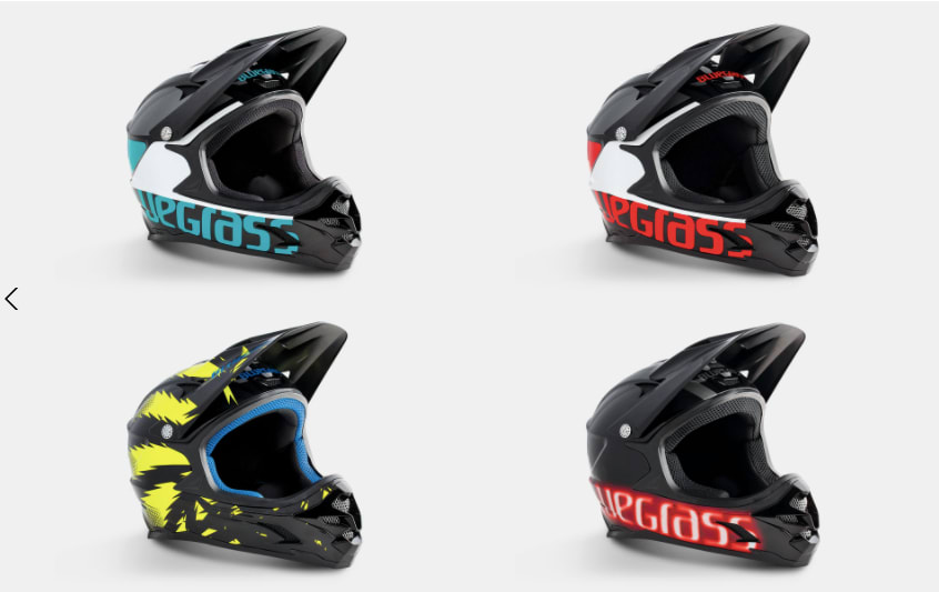 budget full face mtb helmet