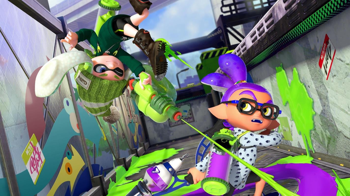 Imagining Splatoon's heroes the Inklings in Smash Bros.