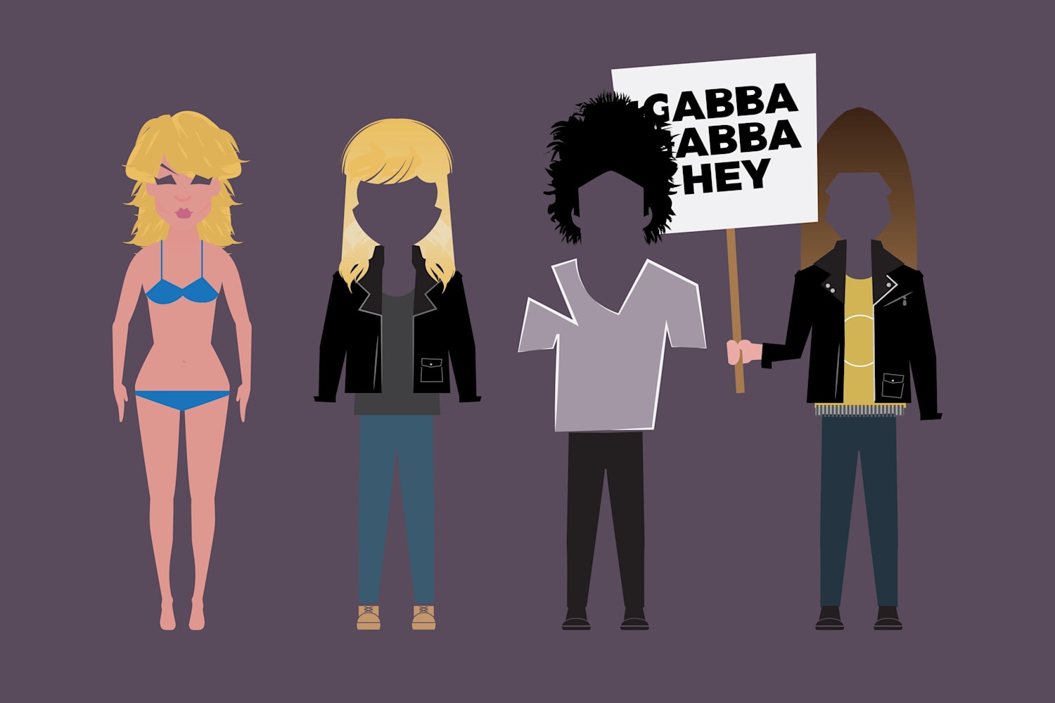 moda punk rock de los 70