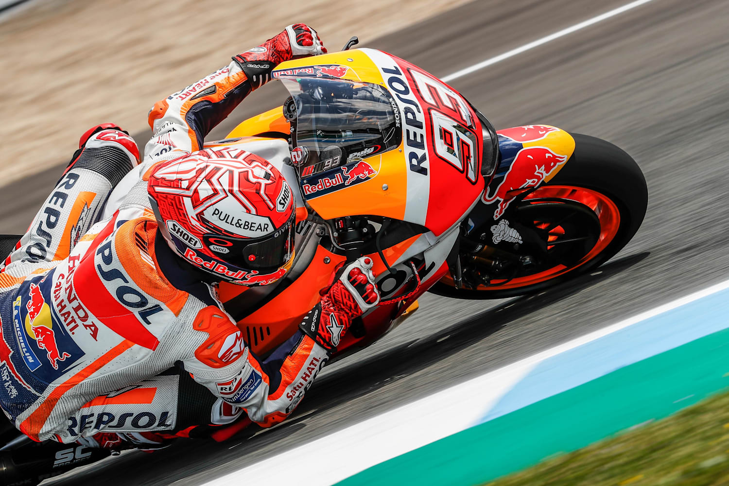 Marc Márquez at the Spanish MotoGP