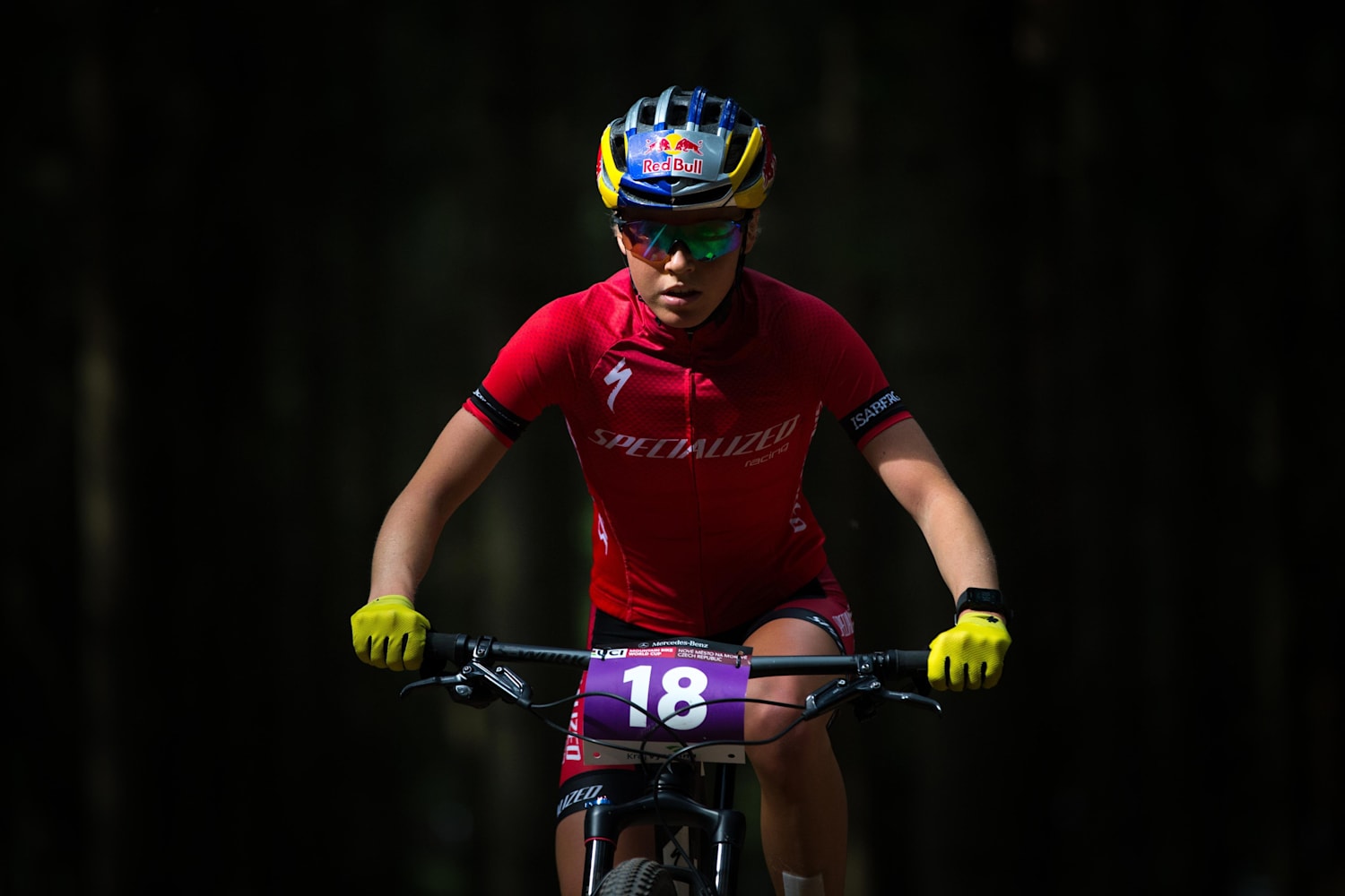 Casque vtt red bull xc hotsell