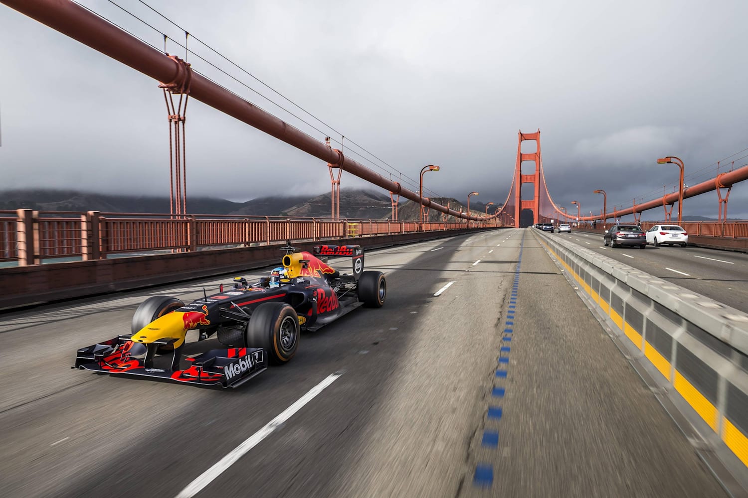 Red Bull Racing Daniel Ricciardo Road Trip Usa