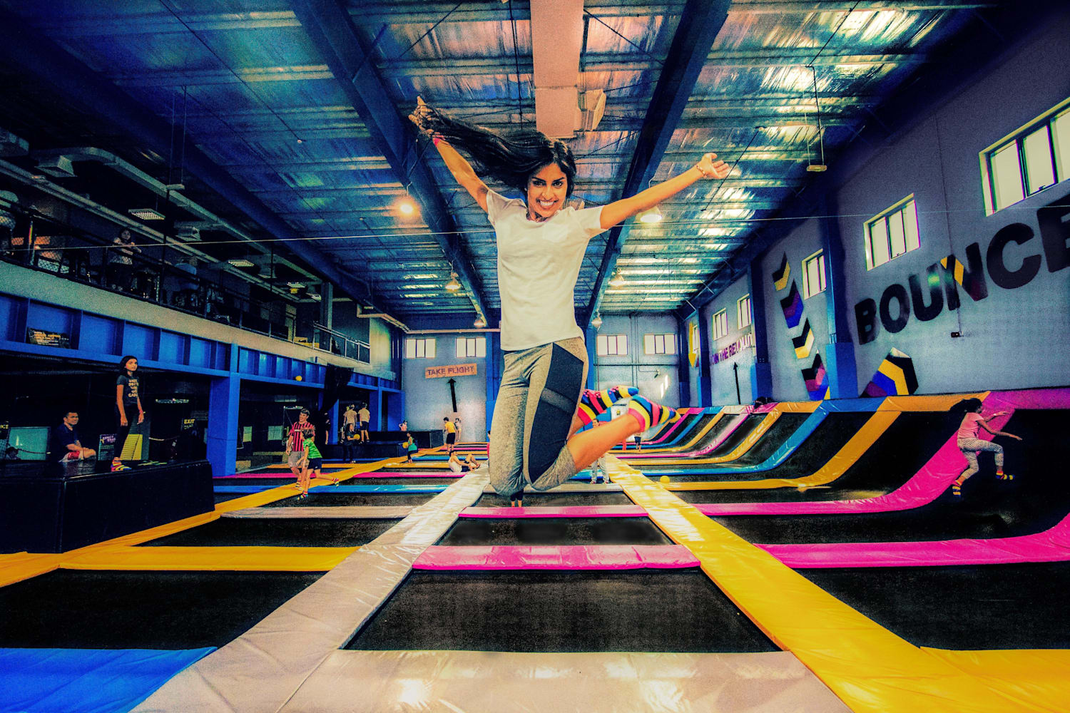 Bounce trampoline near me deals