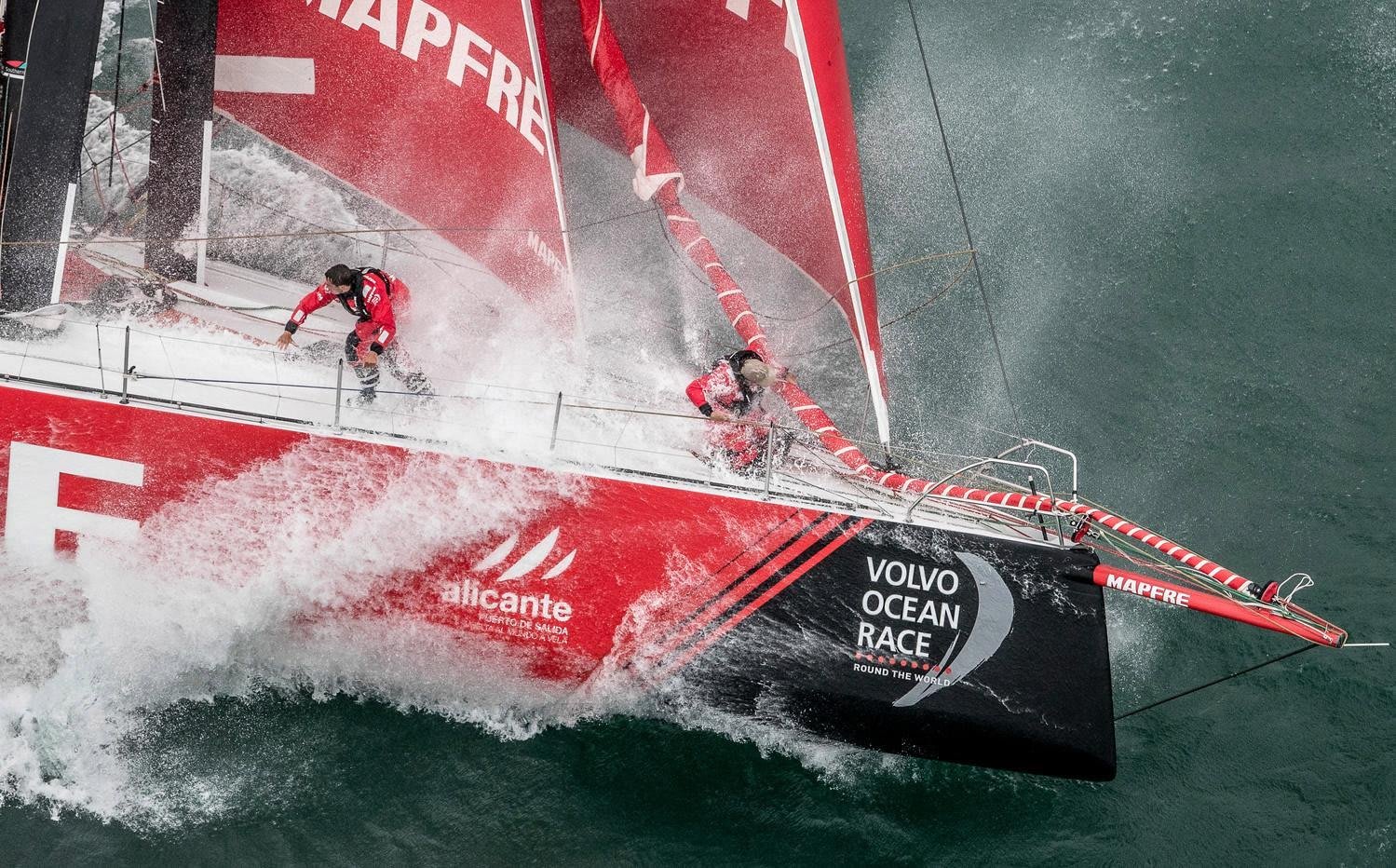 Гоночные яхты Volvo Ocean Race