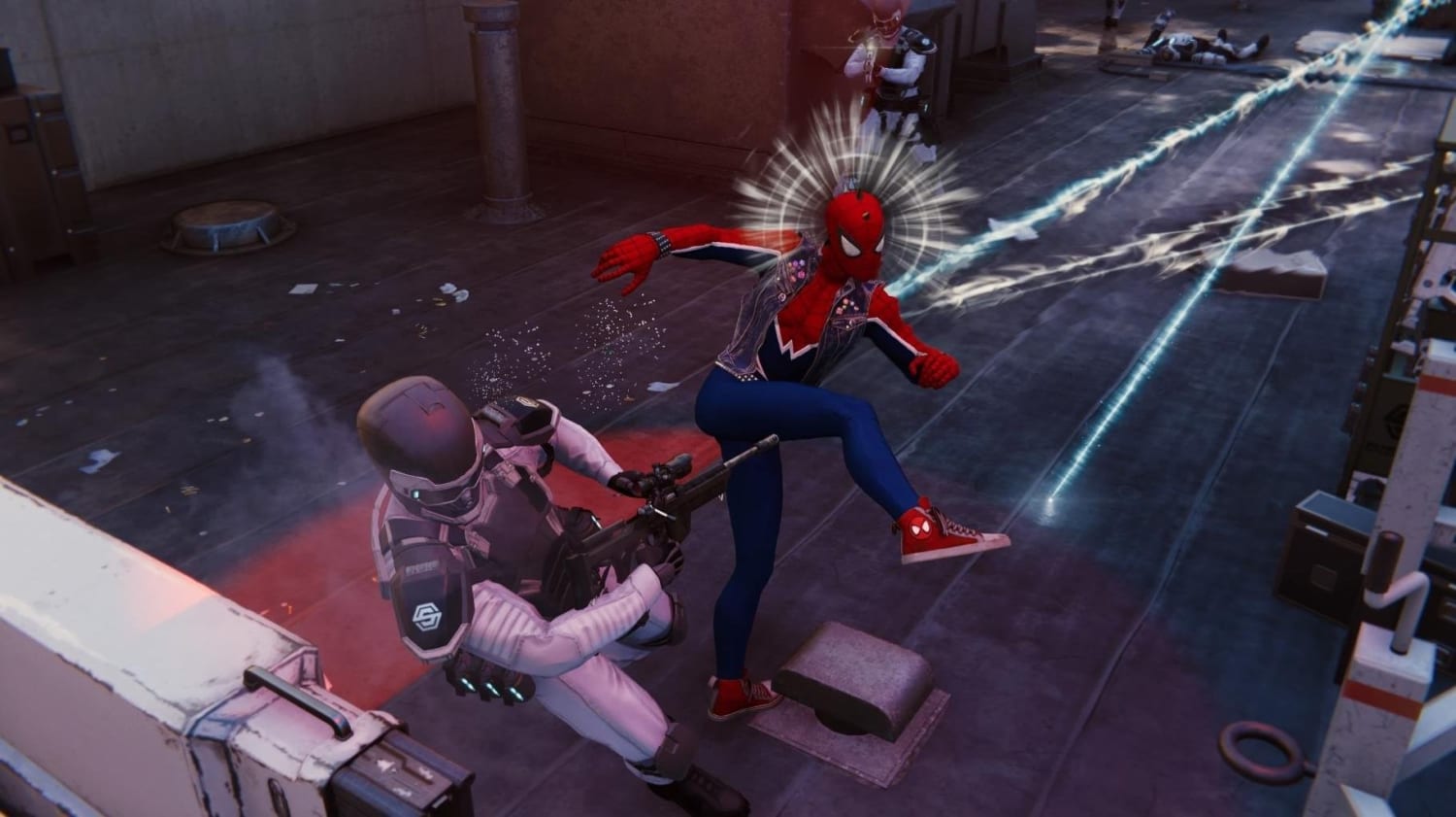 Yet Another Edge of Time Suits at Marvel's Spider-Man Remastered