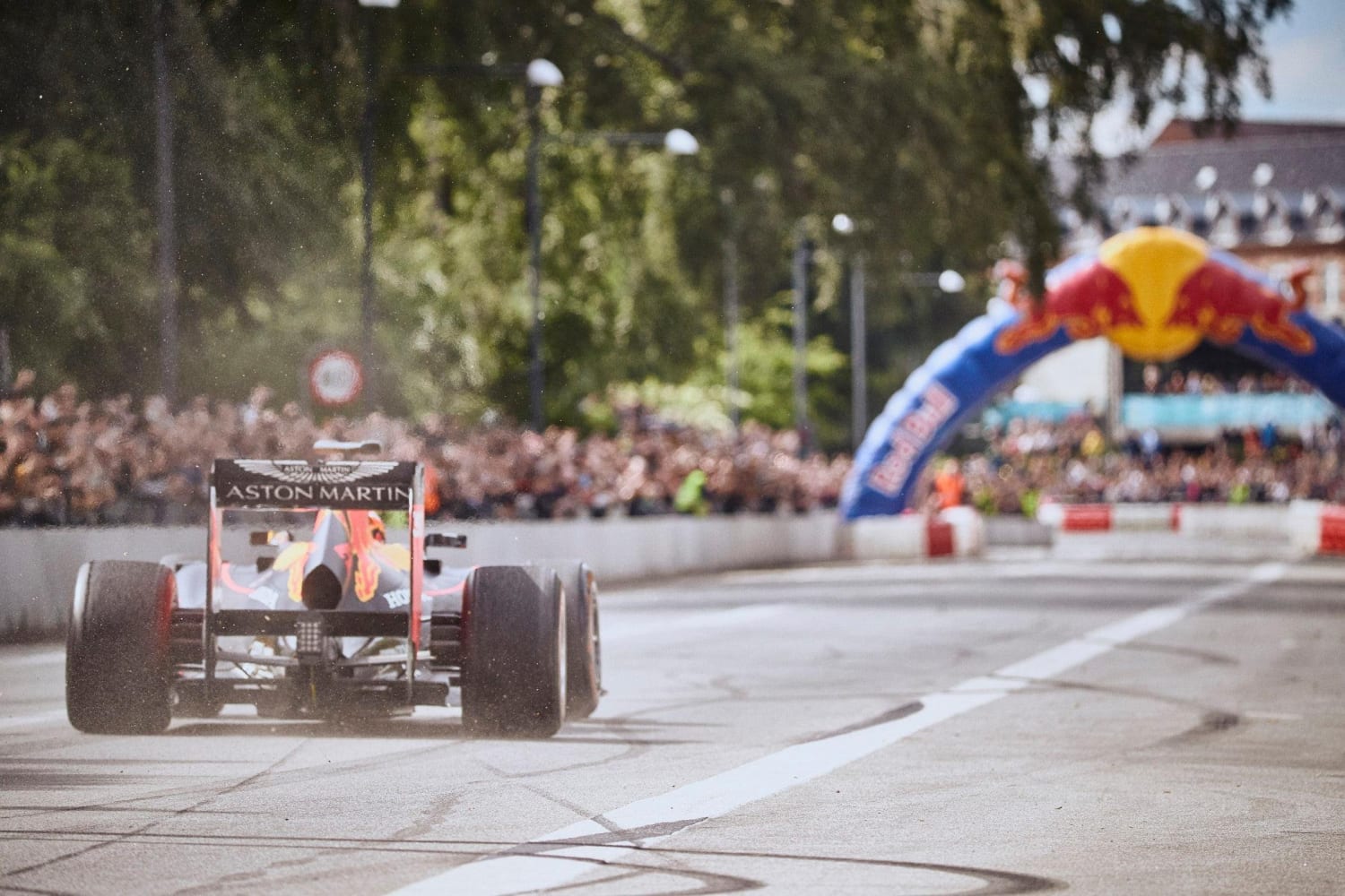 Red Bull Racing Showrun overtog Formel