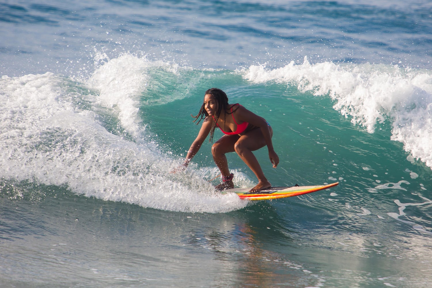 Imani Wilmot Surf Girls Jamaica film photo