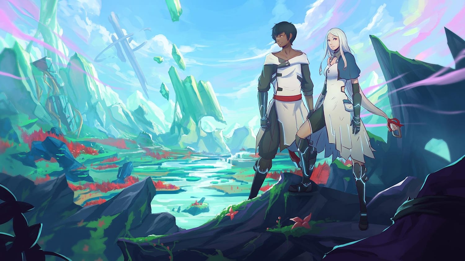 Haven Developers The Game Bakers Indie Game Interview Artist who likes to work with colored inks. game bakers indie game interview