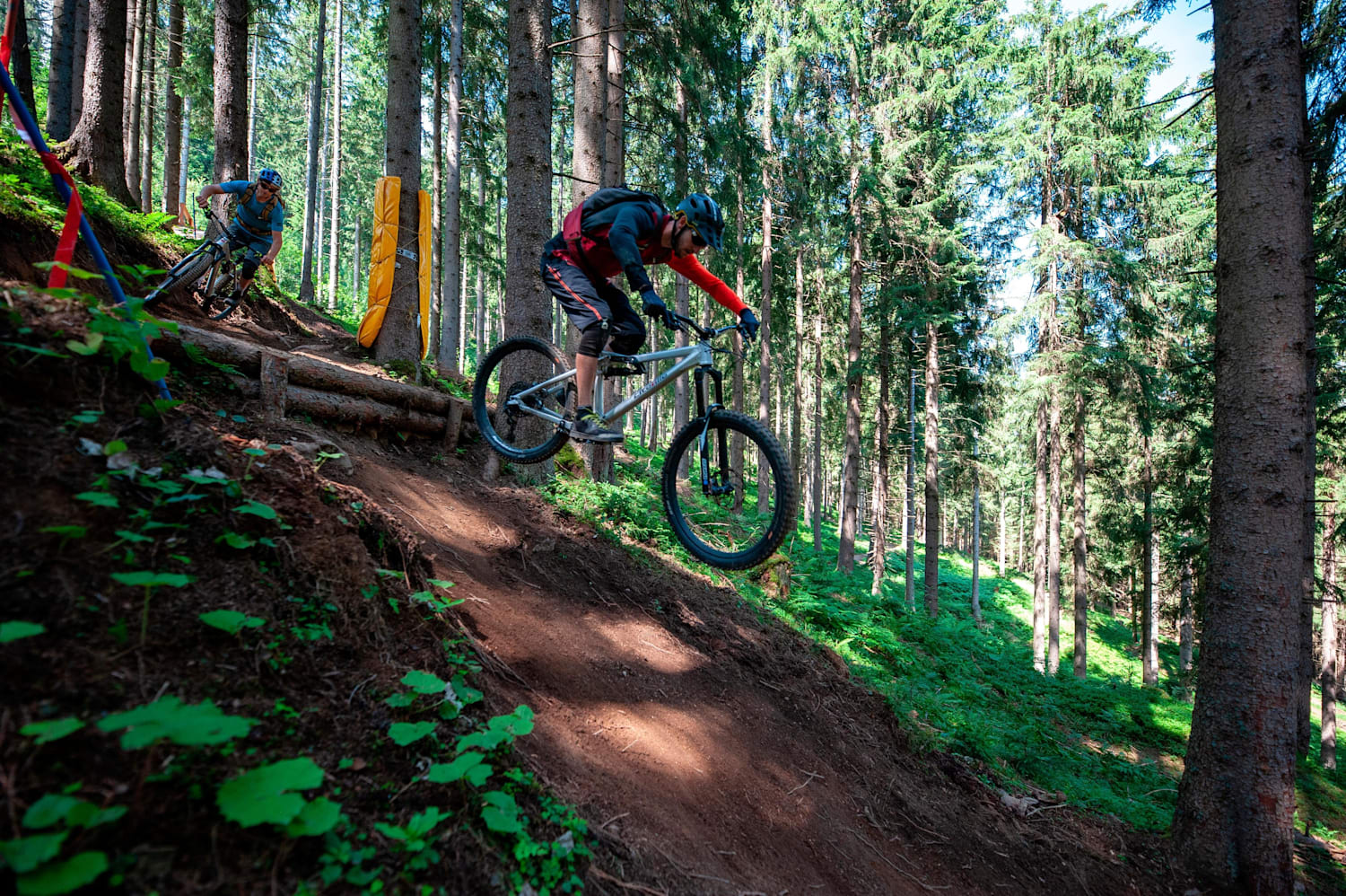 trail downhill