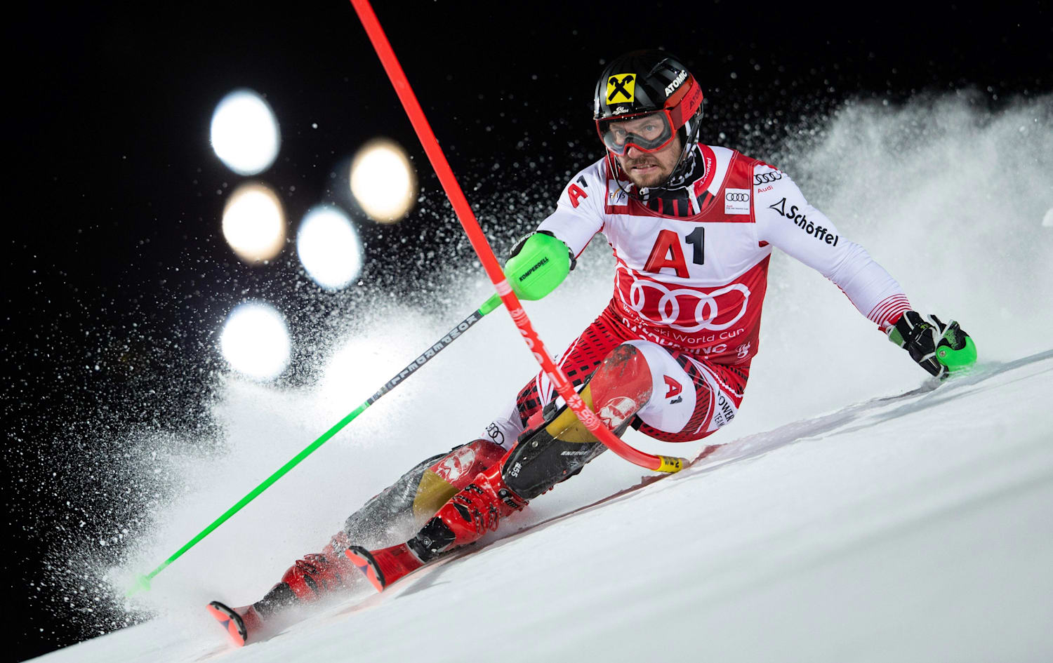 Hirscher - Ski Alpin Marcel Hirscher Gewinnt Riesenslalom In Garmisch - From wikimedia commons, the free media repository.