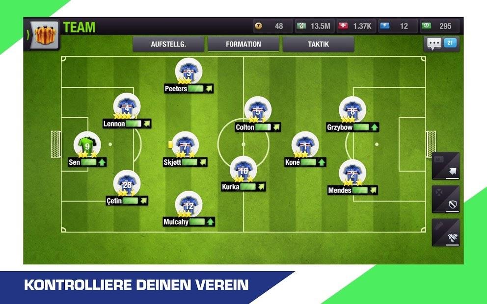 Fussballmanager Spiele Fur Android Ios Die 4 Top Apps