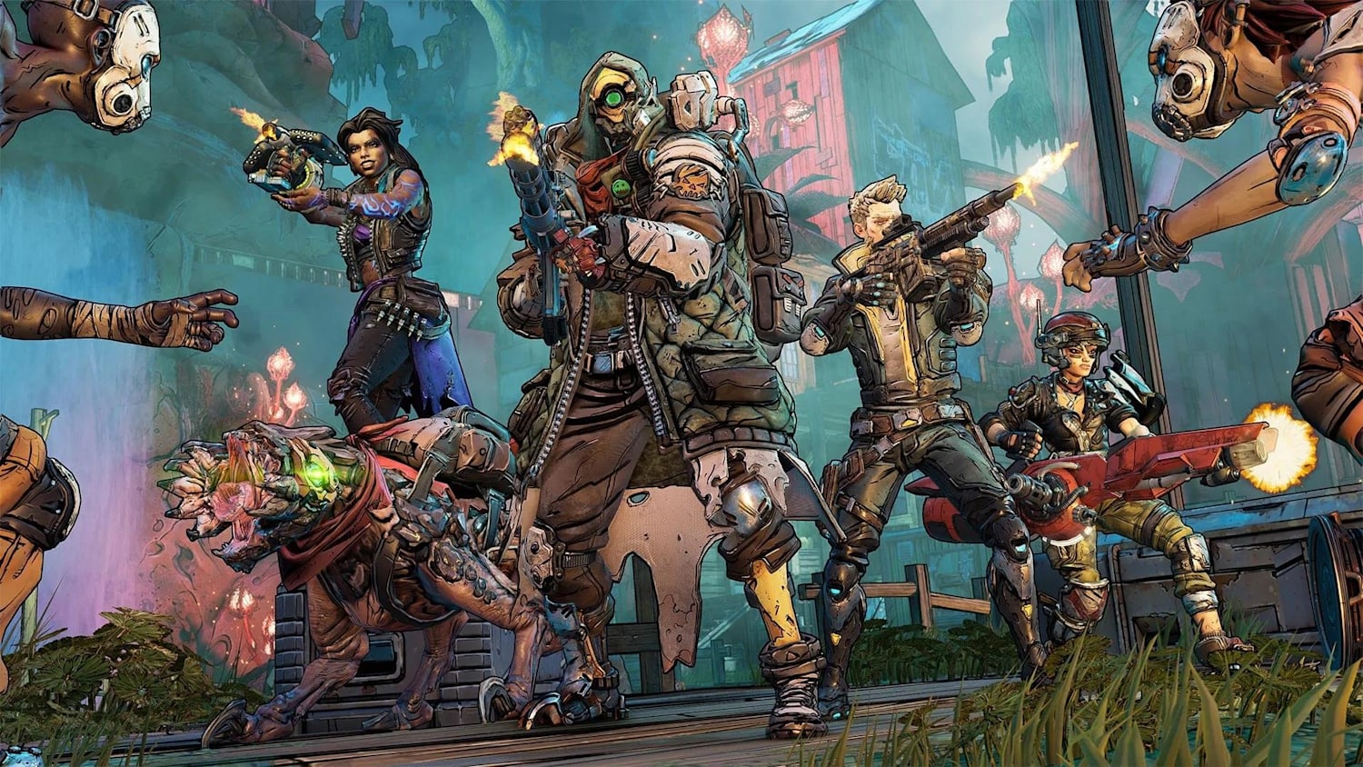 Videojuegos como borderlands que se volvieron gratuitos por una temporada para ser aprovechado por el publico.