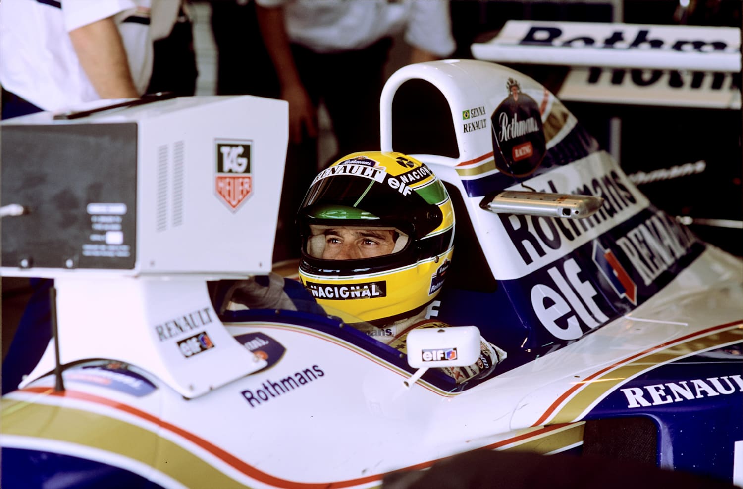 アイルトンセナ Ayrton Senna 鈴鹿サーキット購入 額縁鈴鹿表彰台写真 