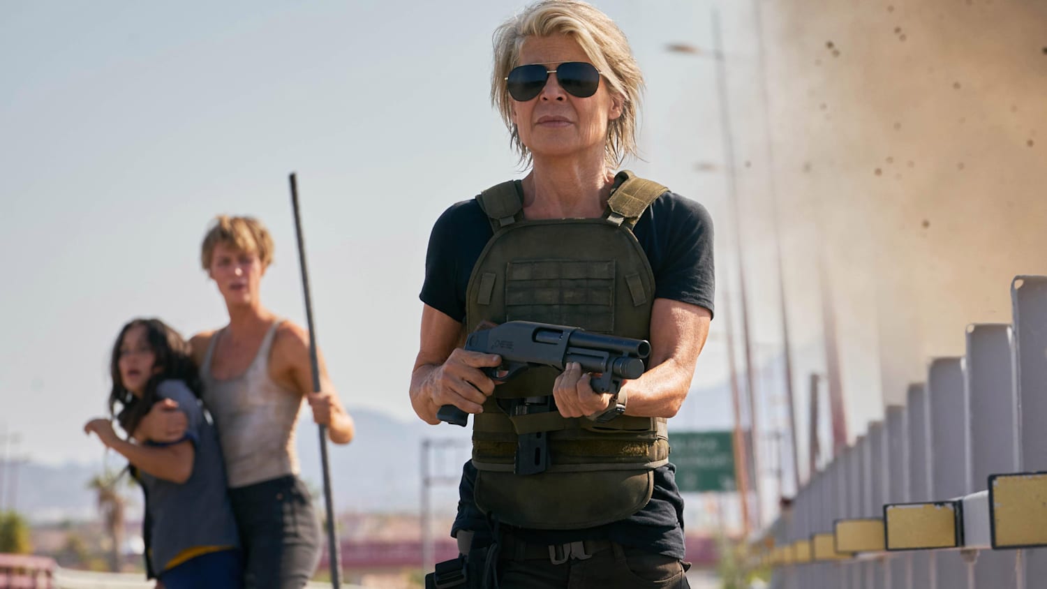 Linda Hamilton Terminator Dark Fate Interview