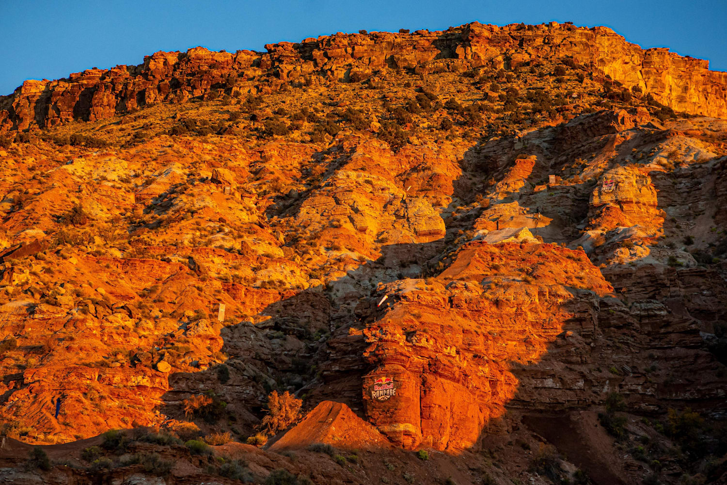 Red bull rampage course top
