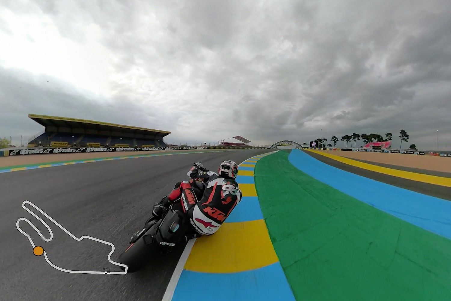 Tracklap Le Mans Der Frankreich Gp Bei Servustv