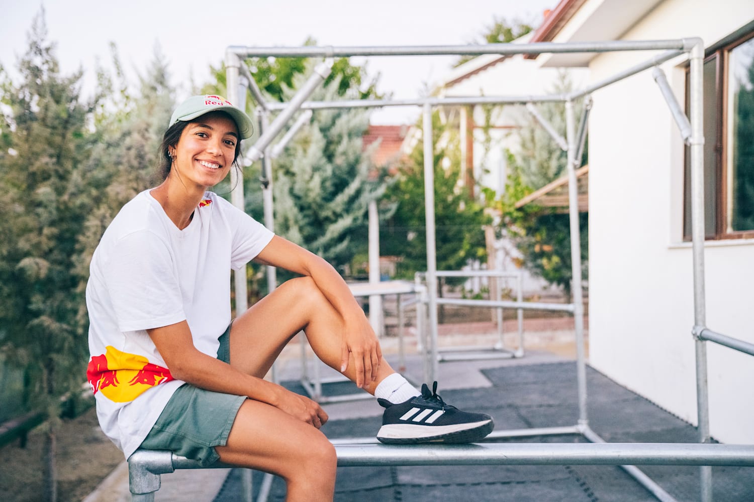 Hazal Nehir S Backyard Parkour Training Ground Video
