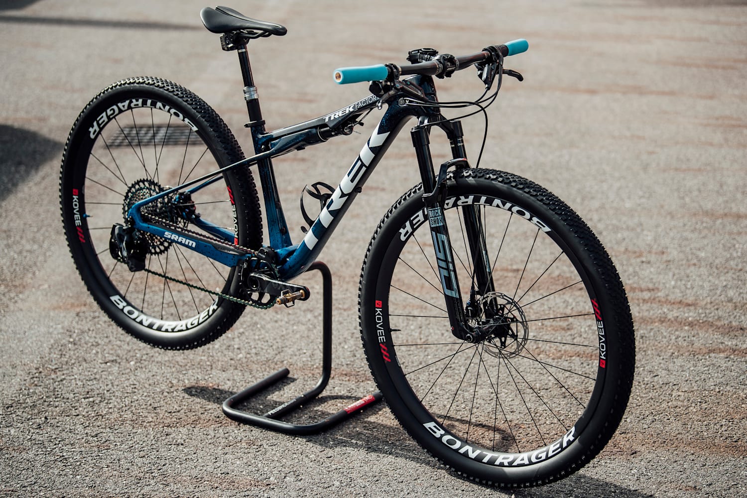 Evie Richards Trek Supercaliber XC bike – the specs