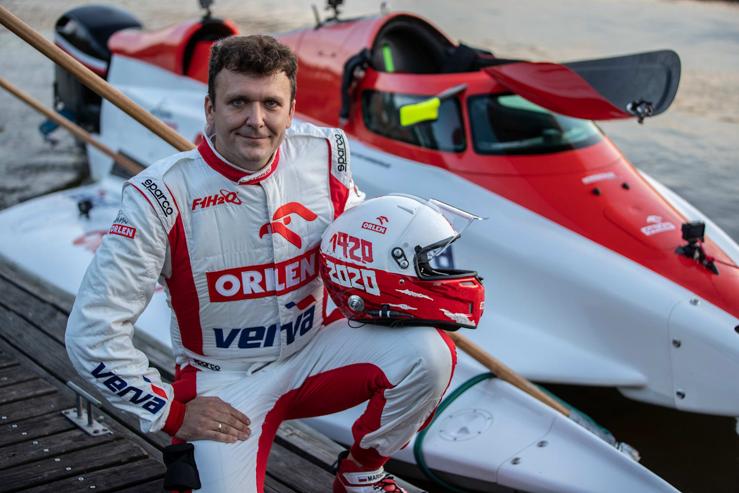 Bartlomiej Marszalek W Orlen Team Formula 1 H2o