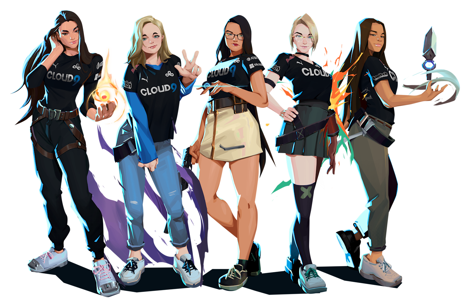 C9 girl clearance